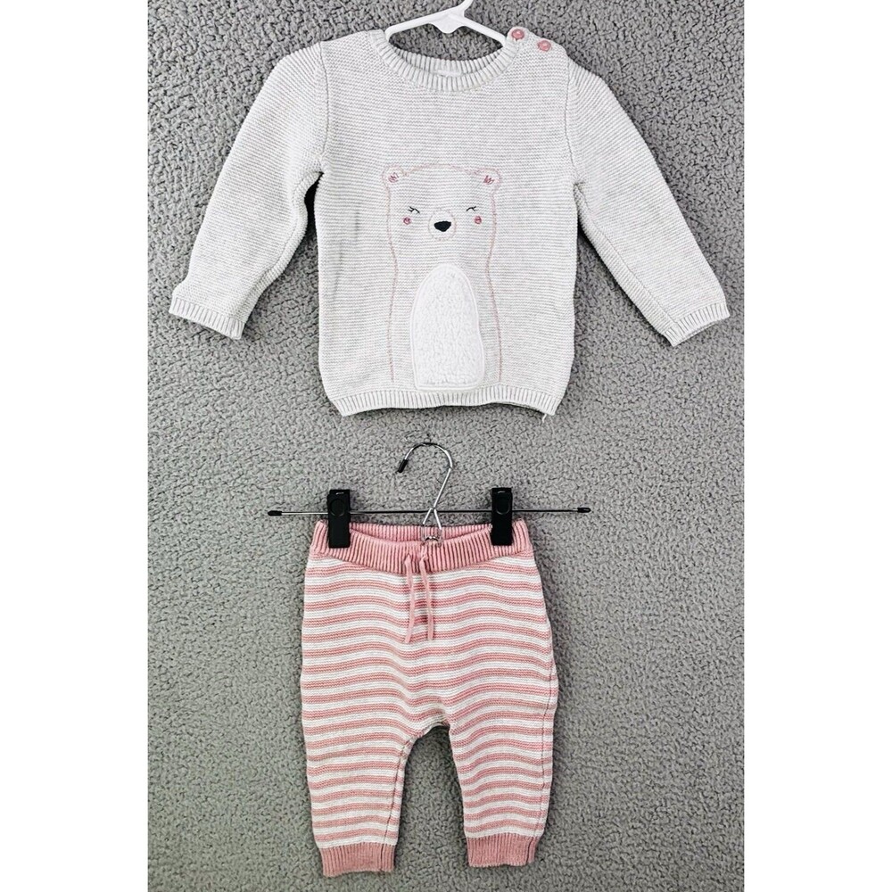 Just One You Pant Set Sweater Set 12 Month Bear Knit